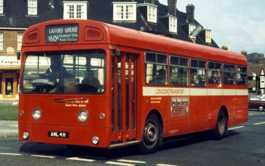 AEC Swift 4MP2R Marshall (B42F) (UK) '1970